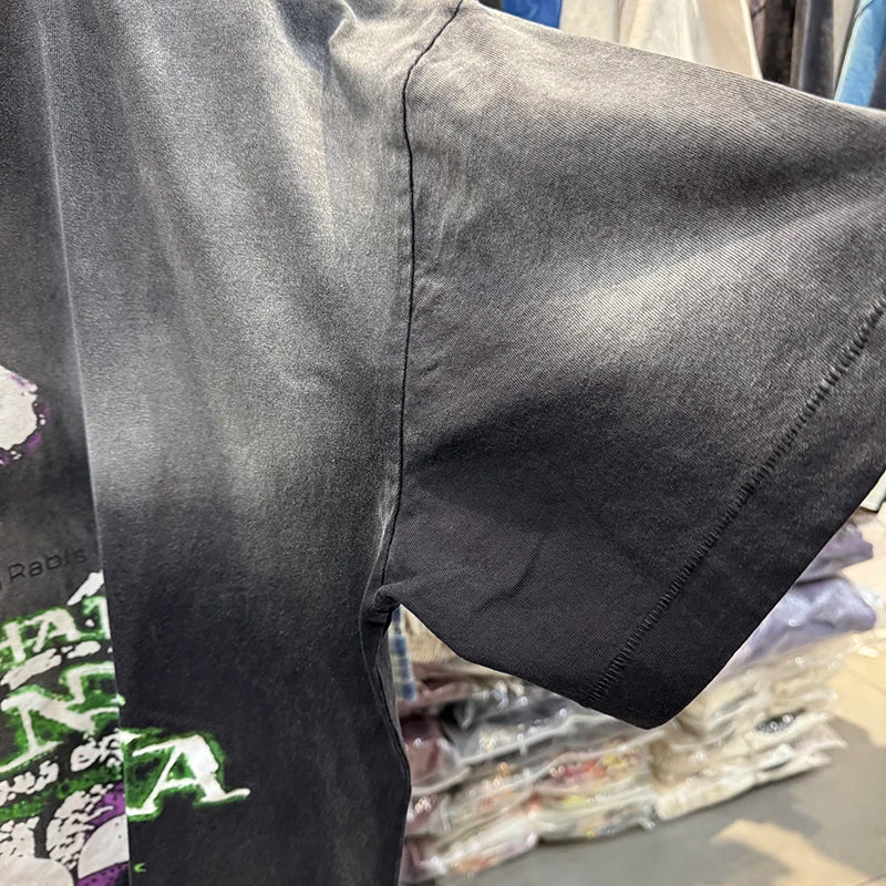 RRR123 MANNA META CVA Good Quality Print American Retro Men T Shirt