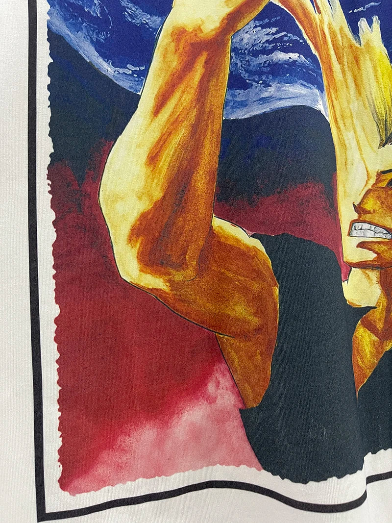 Cartoon Saint High Quality Cotton Japan Style Parasyte Graphic T Shirts Streetwear