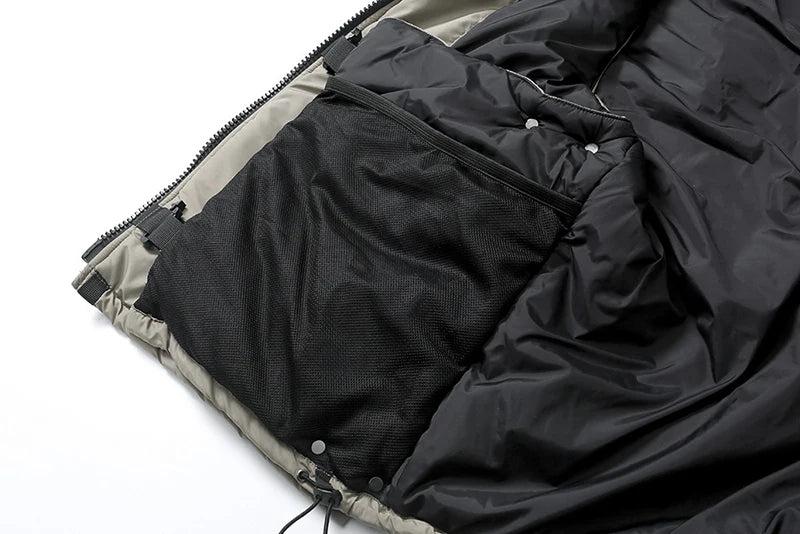 MADNESS Good Quality Cotton Padded Vest Solid Casual Fashion Men Winter Coat