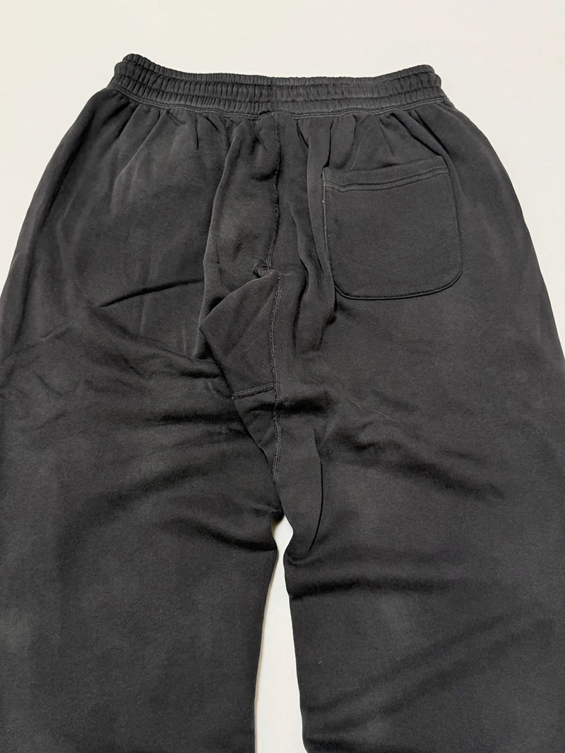 Best Quality Saint Washed Blue Letter Angel Rebirth Sweatpants Men Streetwear