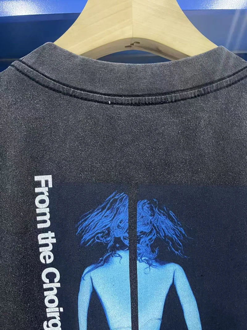 Vintage Casual Tori Amos Letter Print Men Women Summer Cotton Loose Graphic T Shirts