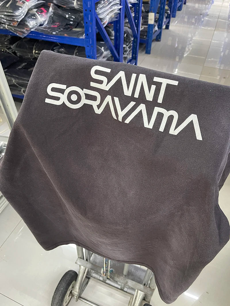 2025 Mechanical Style Washed Distressed Graphic T Shirts High Street Casual Men Women Men Women 1:1 Fashion Tees