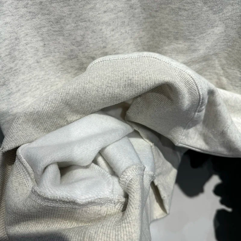 New Saint O-Neck Punk Style Crown Graphic Printing Men Women Sweatshirt Street Fashion