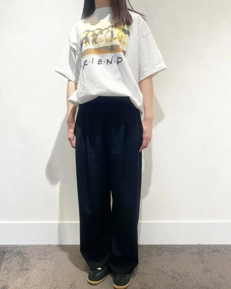 Commuting Style Saint X FRIENDS High Quality Theme Print Graphic T Shirts Retro Pure Cotton Men Women 1:1 Summer Tops