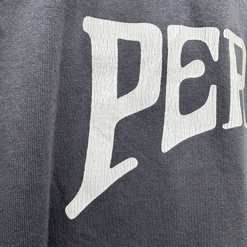 High Quality Saint X PERVERSION Distressed Cotton Loose Circular Skulls Graphic T Shirts Streetwear Men