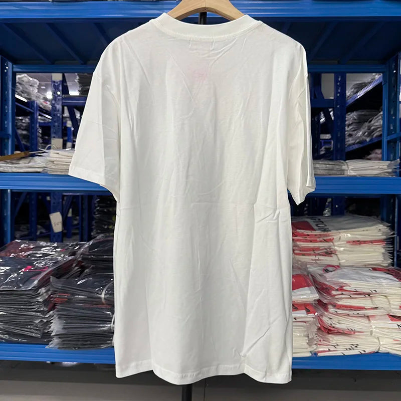 25SS Purey WR MAD Newman Boy Pattern Print Oversized T Shirt High Quality Pure Cotton Youth Fashion Popular Tees