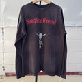 Long Sleeve Saint X Kosuke Kawamura Red Letter Print High Street T Shirt for Men