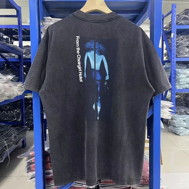 Vintage Casual Tori Amos Letter Print Men Women Summer Cotton Loose Graphic T Shirts