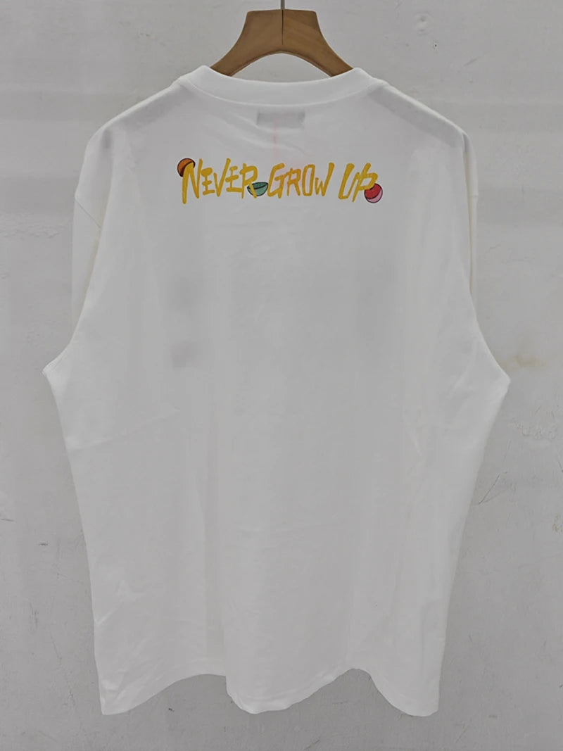 Fun Style Purey Summer Cotton Spitfire Elves Print Casual Men Women T Shirt Youth Fashion Short Sleeve