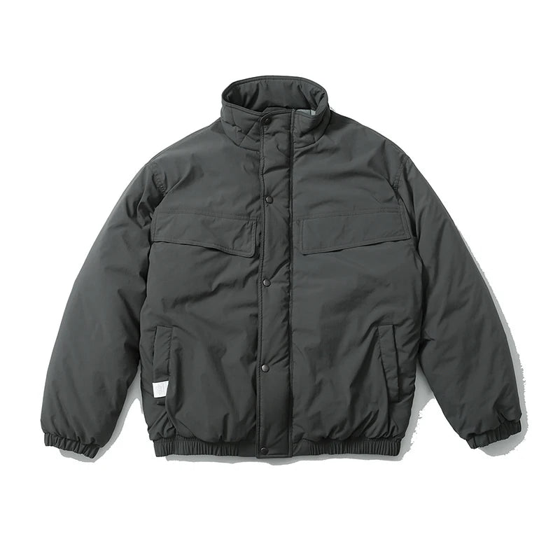 Good Quality MADNESS Autumn Winter Warm Thicken Windproof Parkas Grey Casual Men