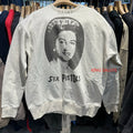 New Saint O-Neck Punk Style Crown Graphic Printing Men Women Sweatshirt Street Fashion